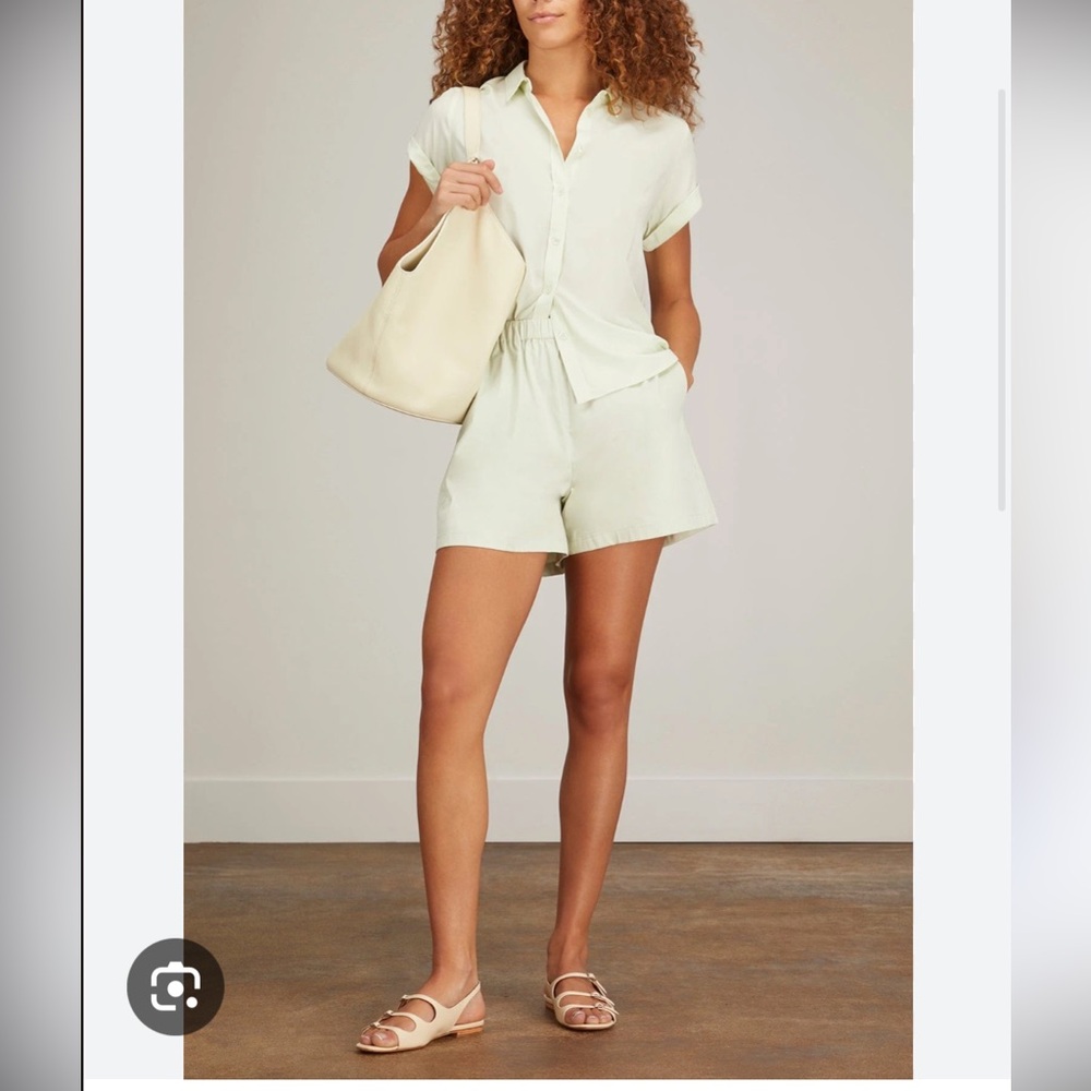 Samsoe Samsoe Marel Shorts in Frosted Mint $108 XS